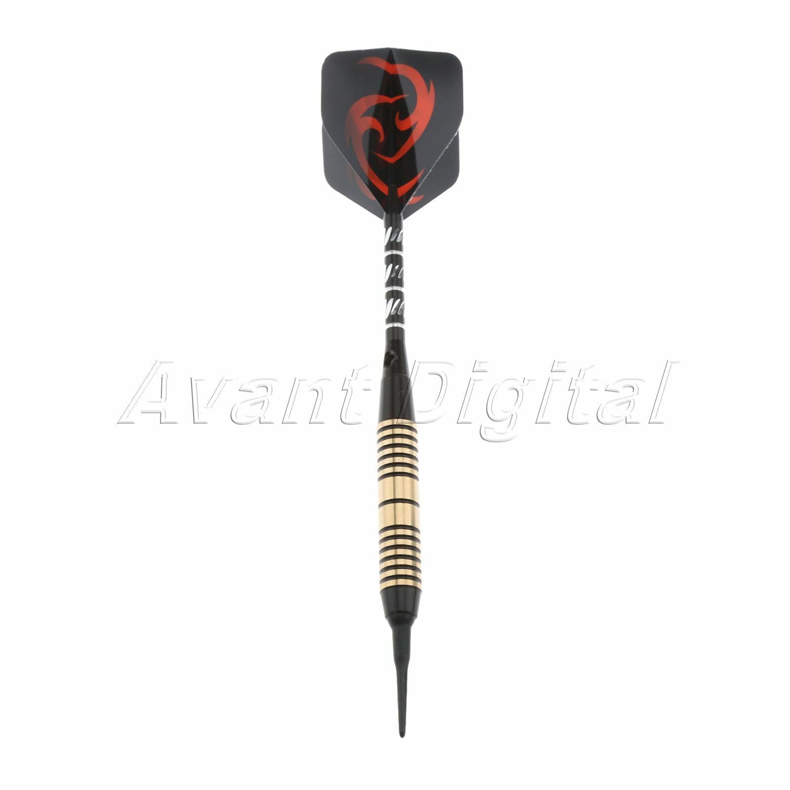 3 Pcs Of Plastic Soft Tip Darts Brass Barrel 18 Grams For Electronic Dartboard