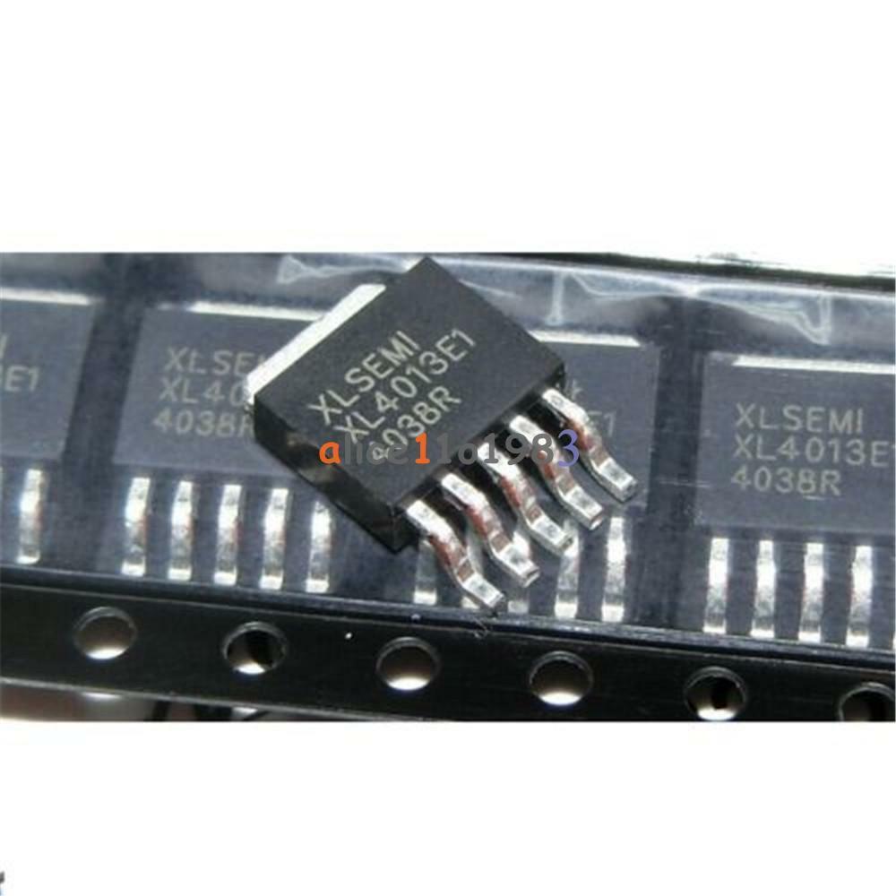 10PCS XL4015E1 XL4015 TO263 5A 180KHz 36V Buck DC to DC Converter Xl4015 IC