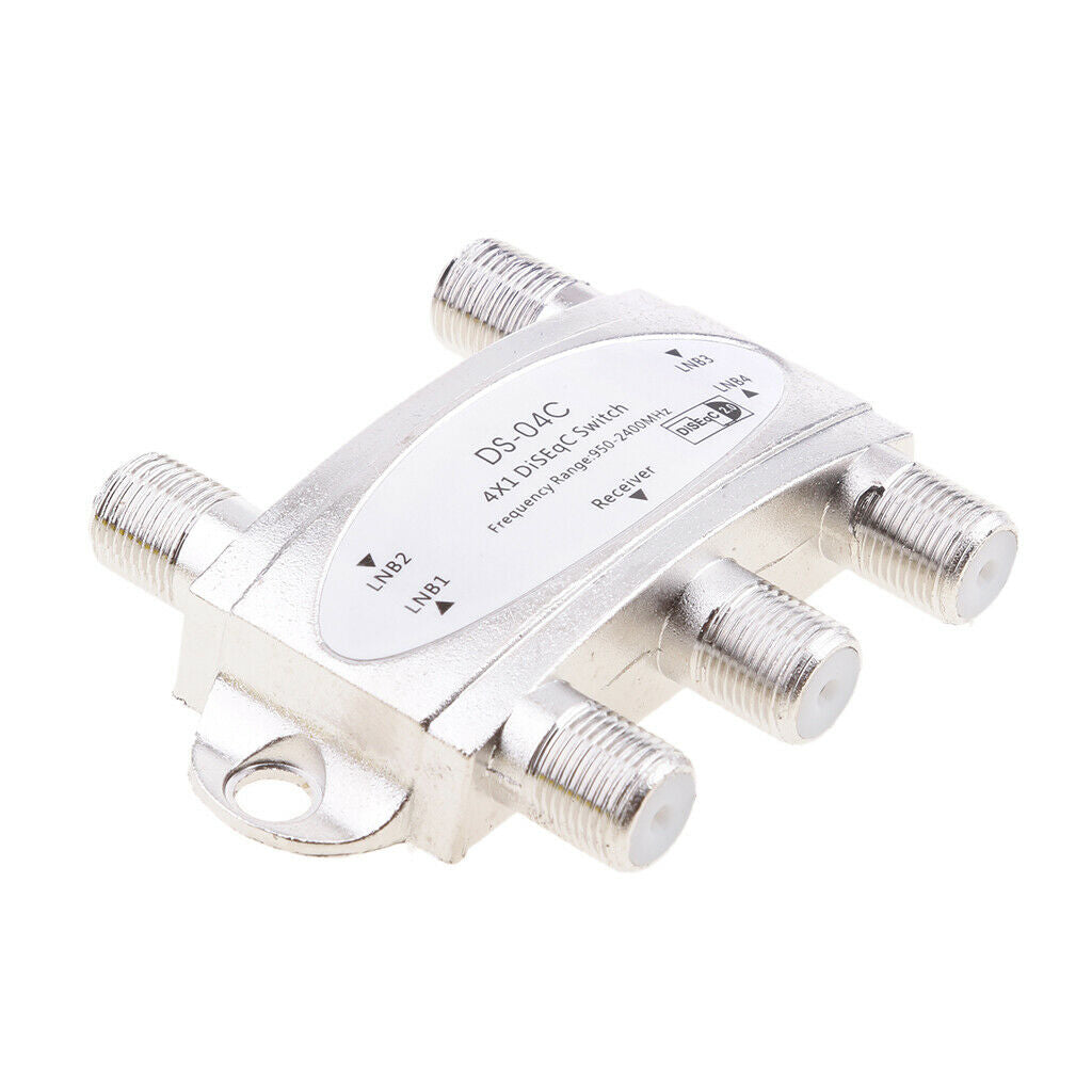 DiSEqC Switch 4X1 FTA Parabolic Antenna for   Multi LNB FTA Receiver