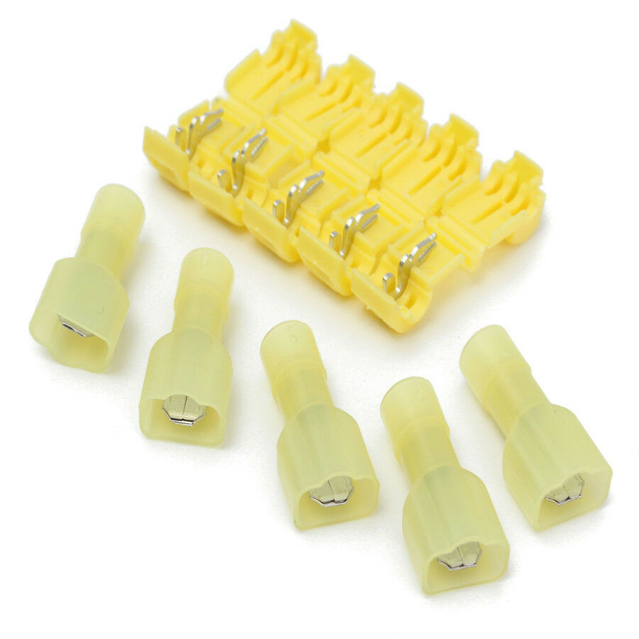Universal 220x T-Tap Electrical Wire Crimp Terminals Quick Splice Wire Connector