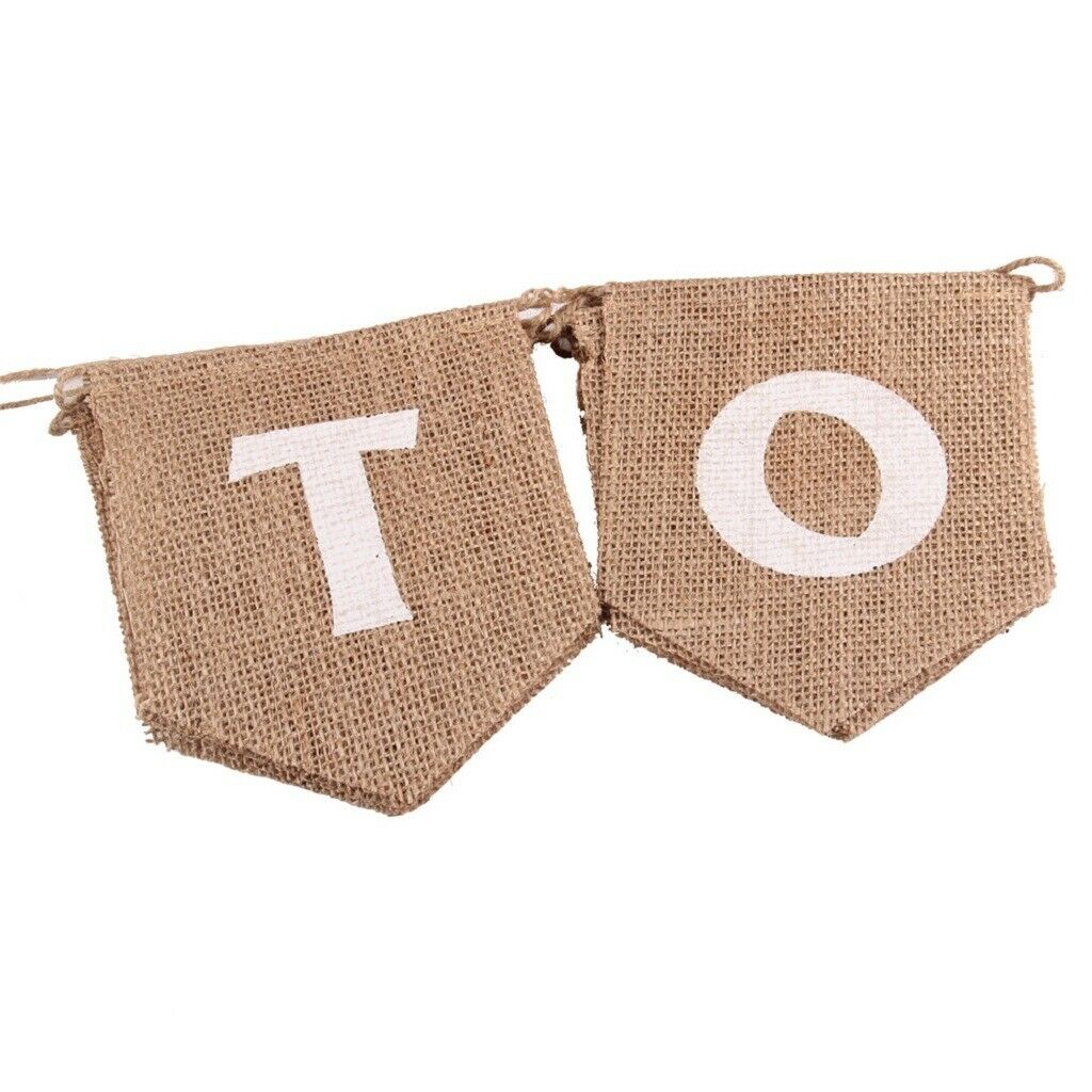 Back to School Natural Burlap Banner with Star Printed for Class Decoration