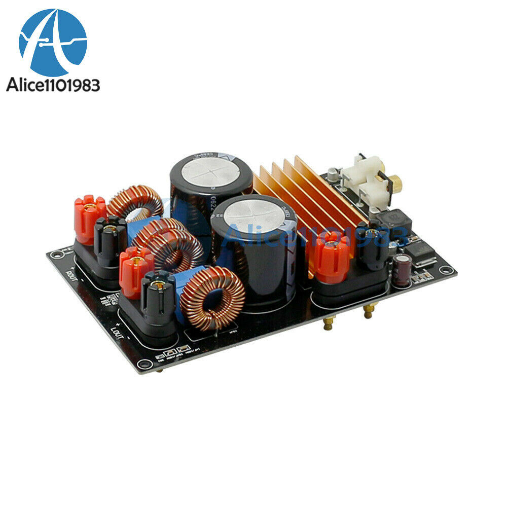 300W + 300W TPA3255 DC48V 3900UF/100V*2 Class D Audio Digital Amplifier Board