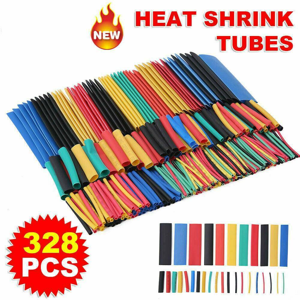 Lot 530*Assortment 2:1 Heat Shrink Wire Wrap Tubing Electrical Connection Cable