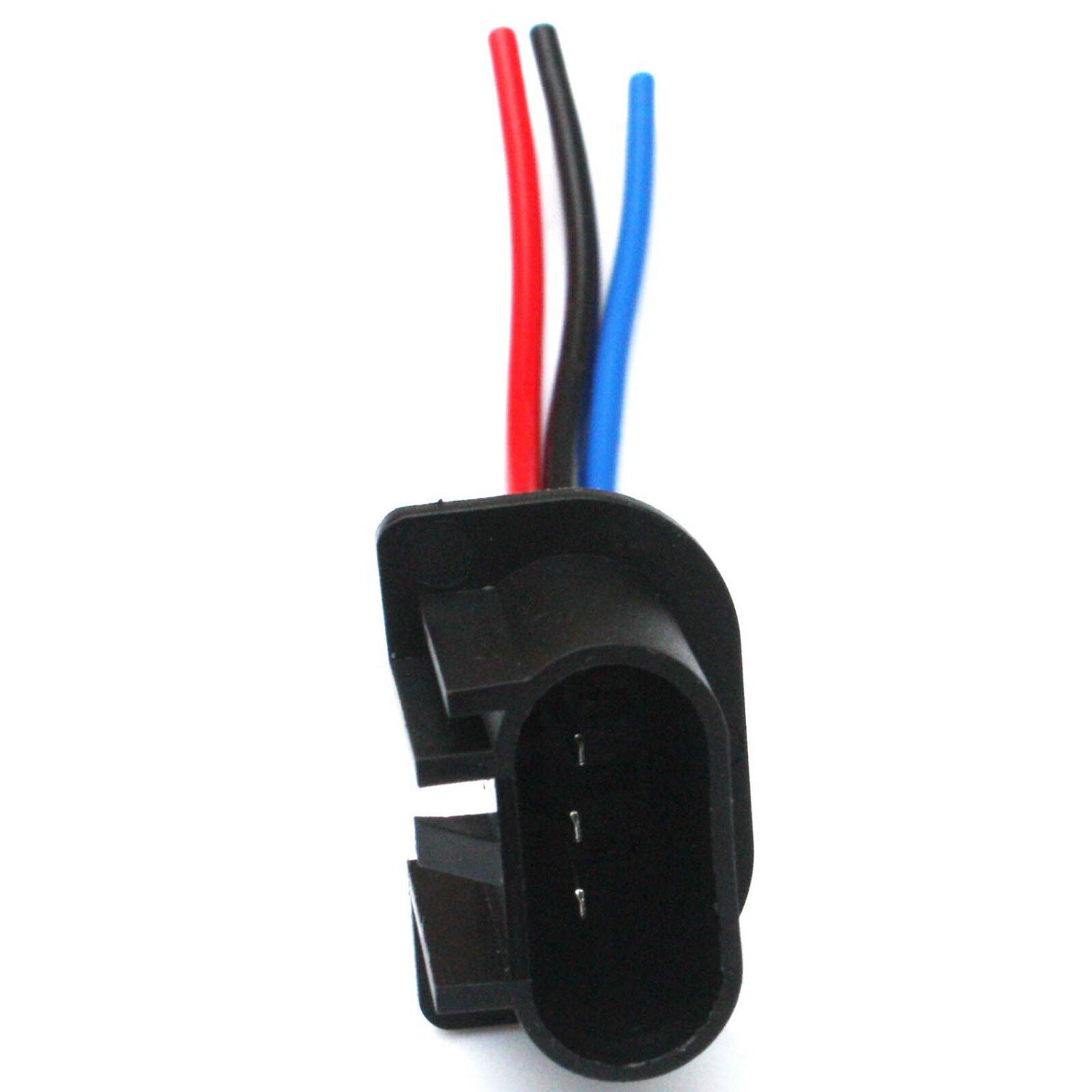 2* H13 9008 male car auto HID LED lamp socket base outlet replace plug connector