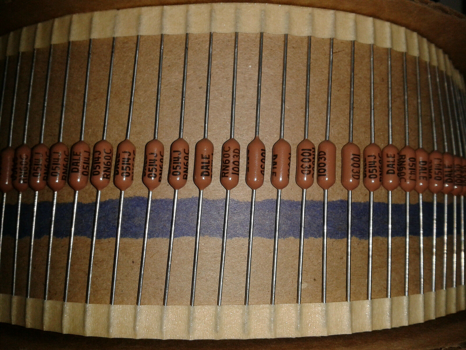 20pcs DALE RN60C CMF60 100K %0.5 MIL. GRADE RESISTORS FOR HI_END AUDIO !