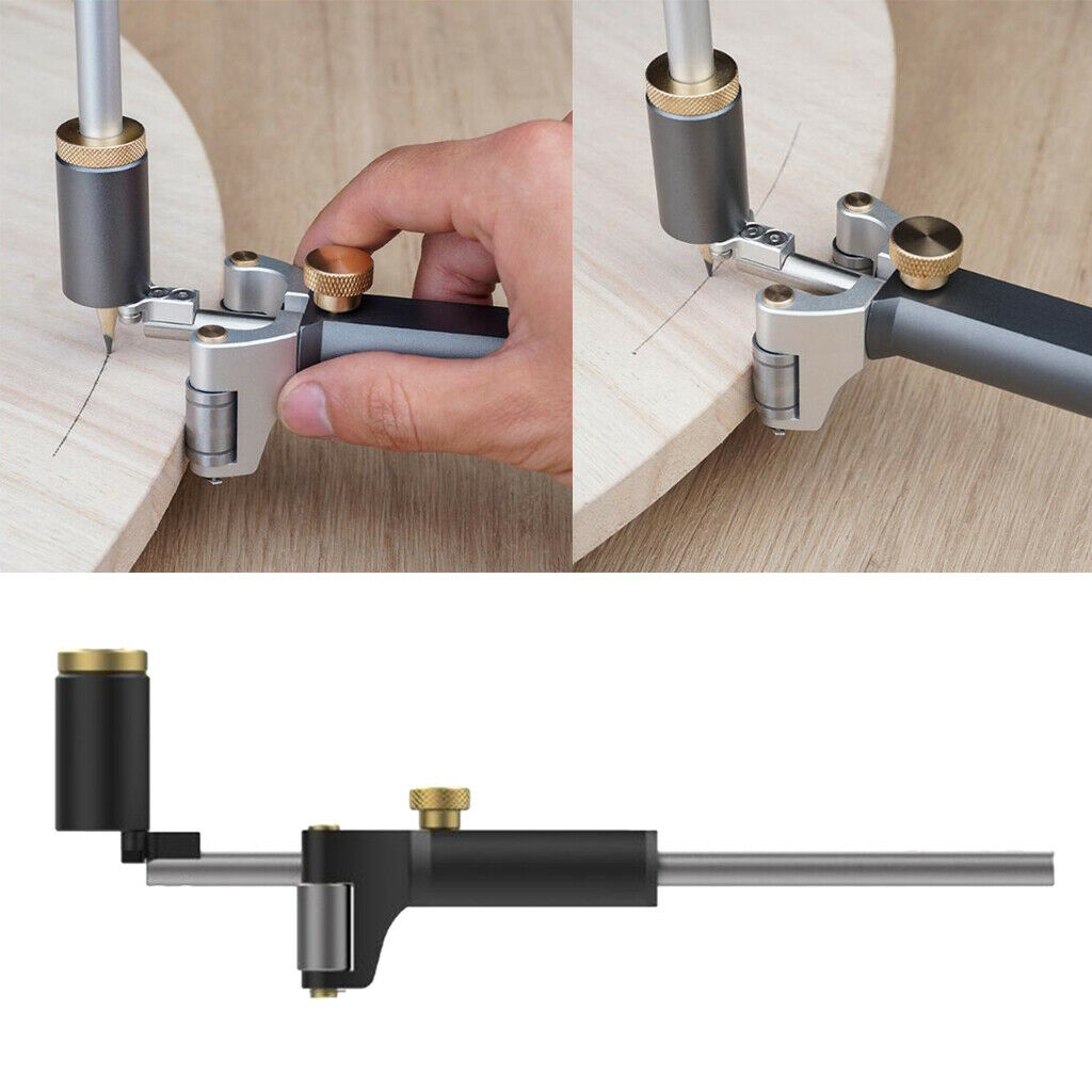 220mm Home Woodworking Scribe Tool All-purpose Linear Arc Scriber Easy to Use