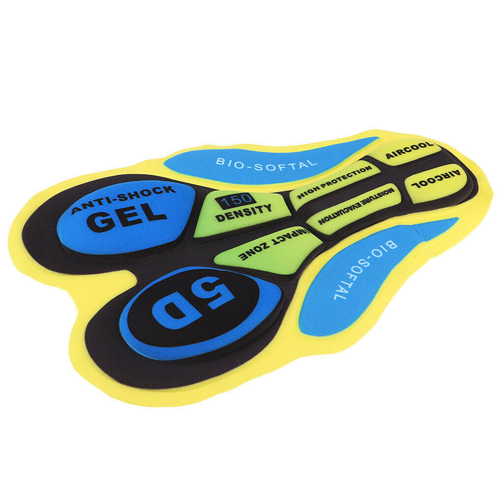Unisex Cycling Shorts Pads Shockproof MTB Bike Bicycle Riding Base Cushion