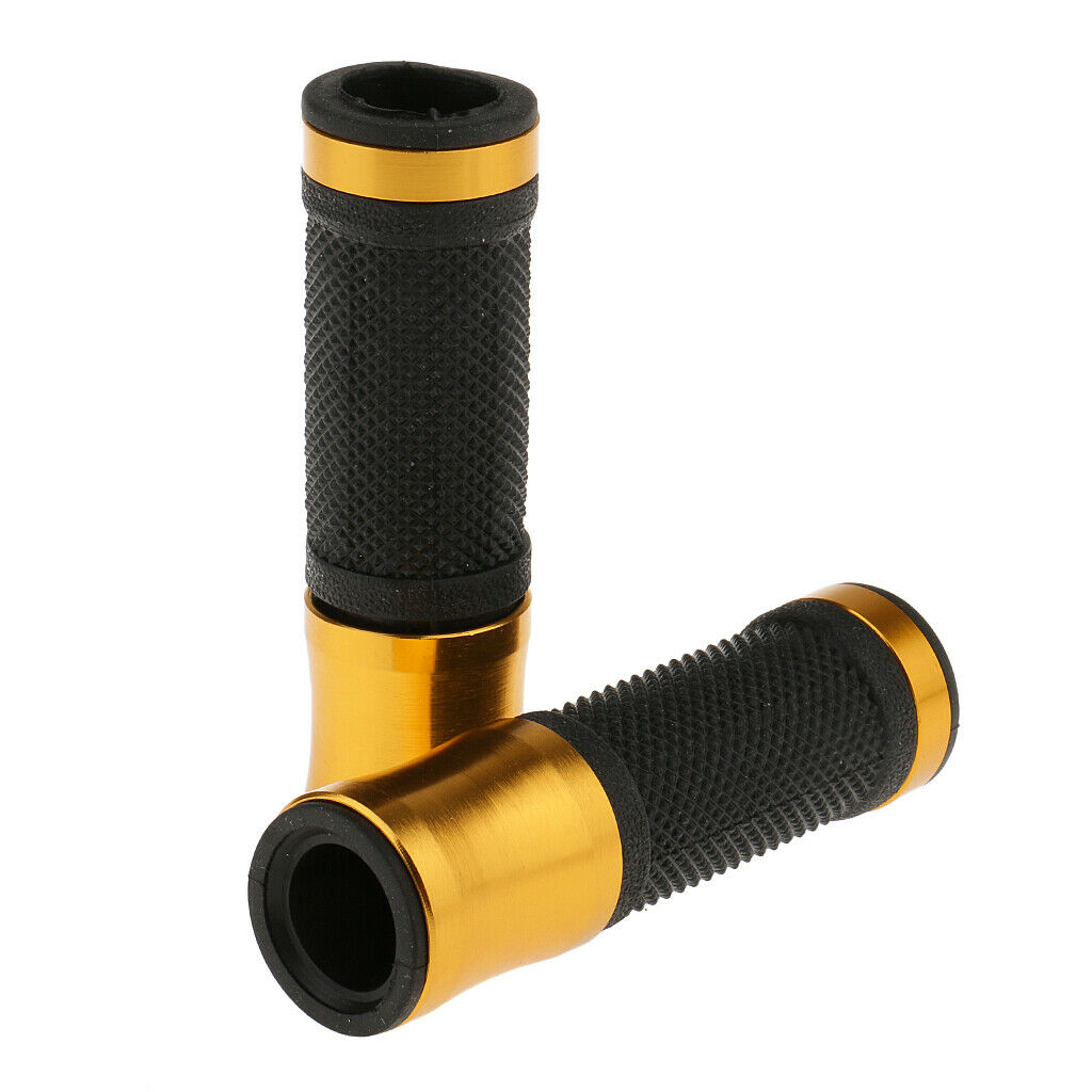 Motorcycle Sports Bike Aluminum Rubber Gel Hand Grips