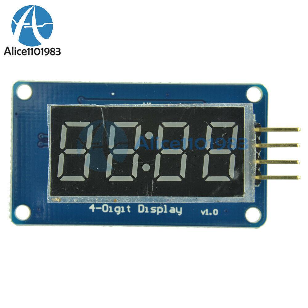 10PCS 4Bits TM1637 Digital Tube LED Clock Display Module For Arduino UNO 2560 R3