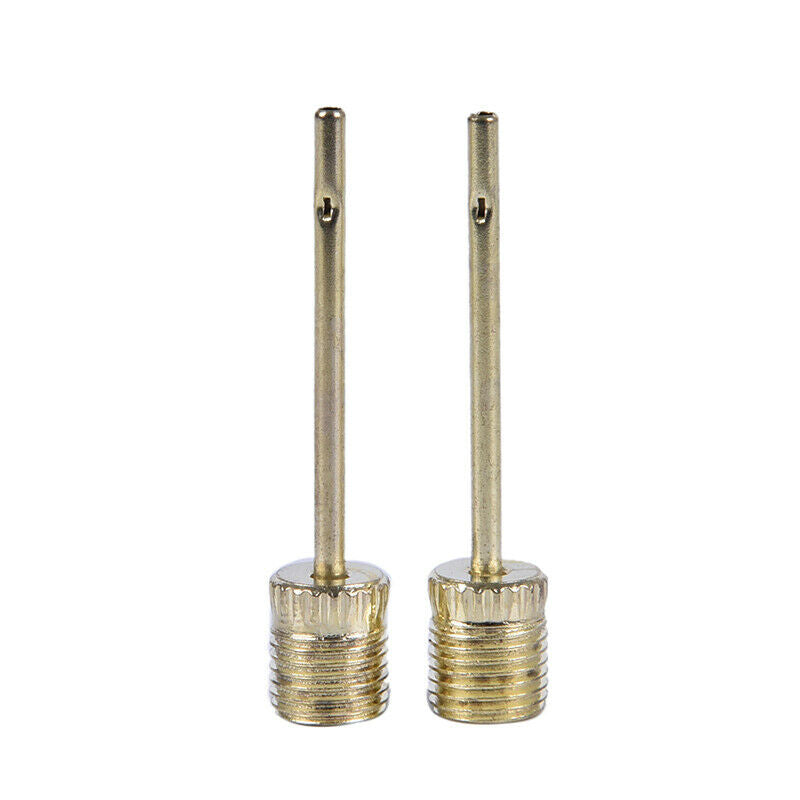2x Steel Sport Inflating Gas Needle For Football Soccer Ball Air Pump Tool_DD