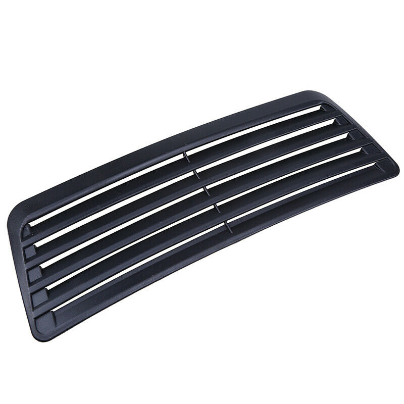 1pc Auto Car Decoration Air Vent Flow Intake Hood Bonnet ABS Black Universal Fit