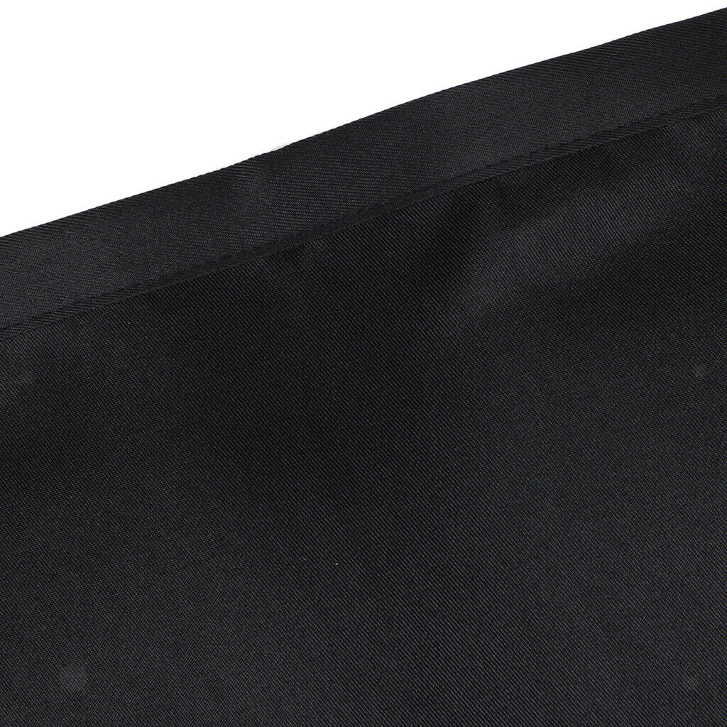 2x Long Apron Chef Baker Knee Length Hotel Catering Apron Men Women Black