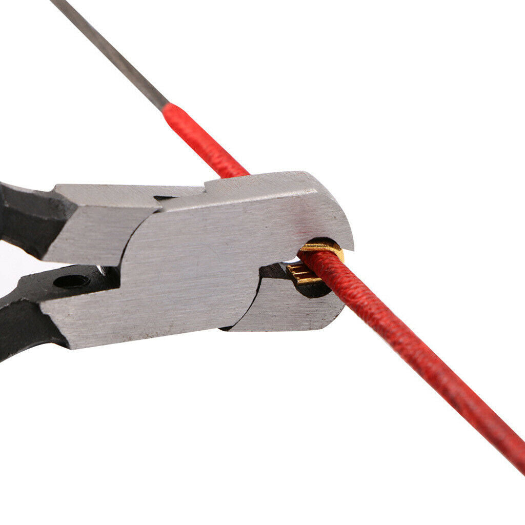 9Pcs Bow Nocking Points with Nock Set Pliers Outdoor Shooting Tool