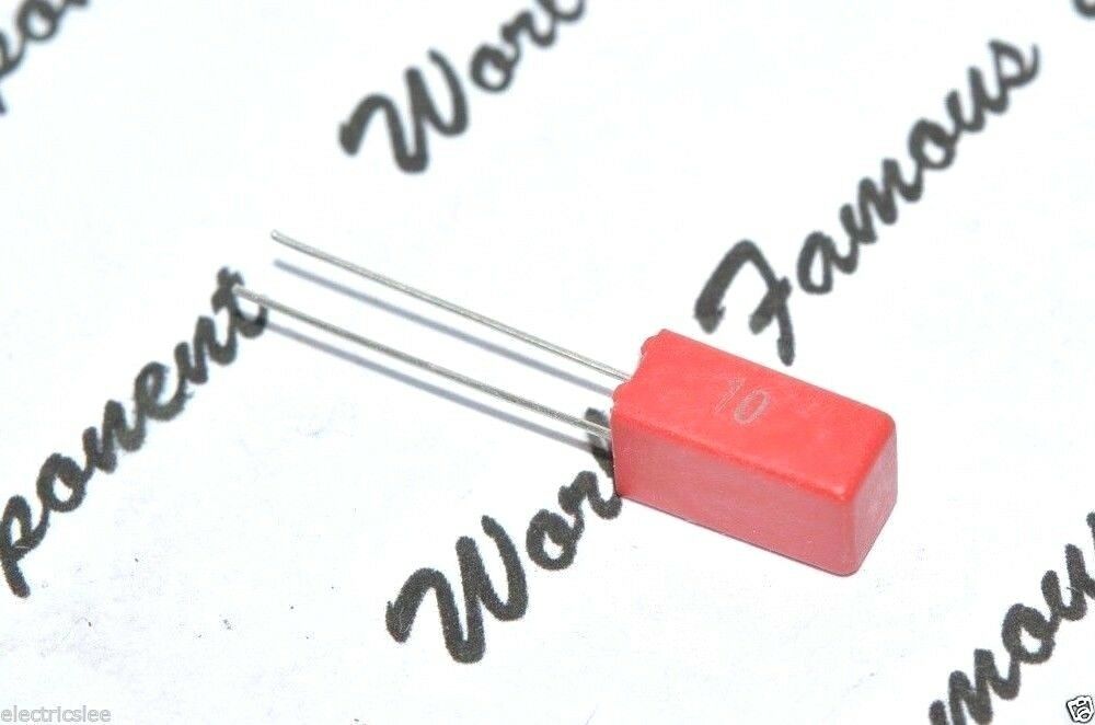 5pcs - WIMA MKS02 1uF (1µF) 50V 10% pitch:2.5mm Capacitor MKS0B041000F00KSSD