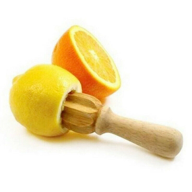 Wooden Lemon Squeezer Hand Press Juicer Fruit Orange Citrus Extractor ReameYP Lt