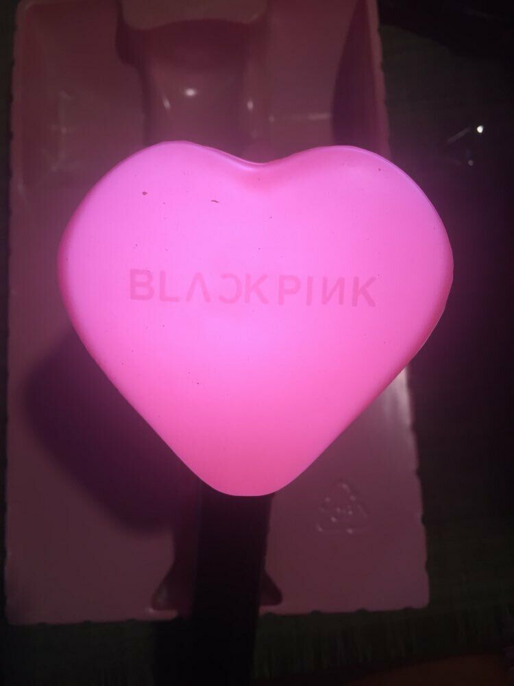 Black Pink Official Same LED Light Stick Concert Hand Held Lamp JISOO Lisa