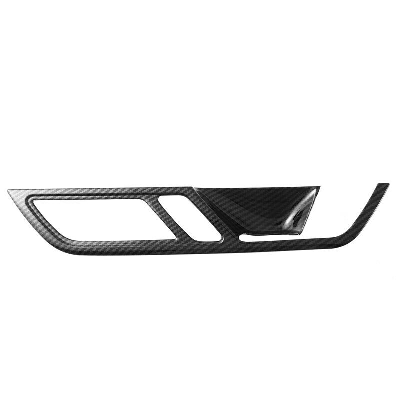 Car Interior Door Handles Bowl Cover ABS Carbon Look Inner Pull Door Knob e J4P5