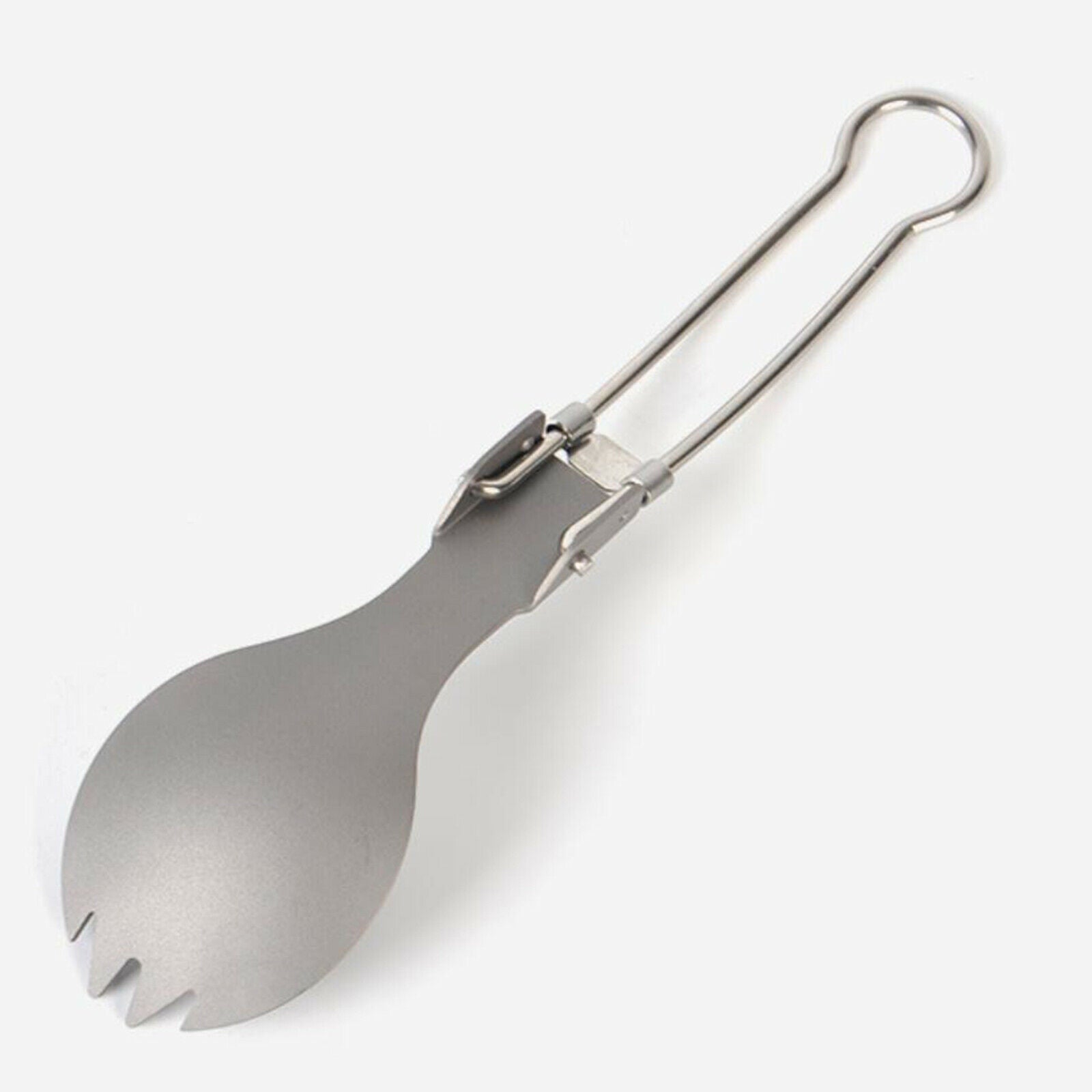Outdoor Foldable Camping Spork Spoon Fork Dinnerware School BBQ Fishing