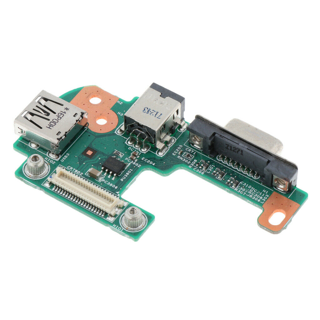 For Dell Inspiron N5110 Laptop DC IN Power Charging Port USB VGA-Out Board
