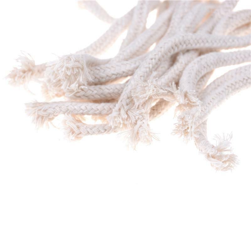 10pcs 15cm  Round Cotton Wicks Burner For Oil Alcohol Lam.l8