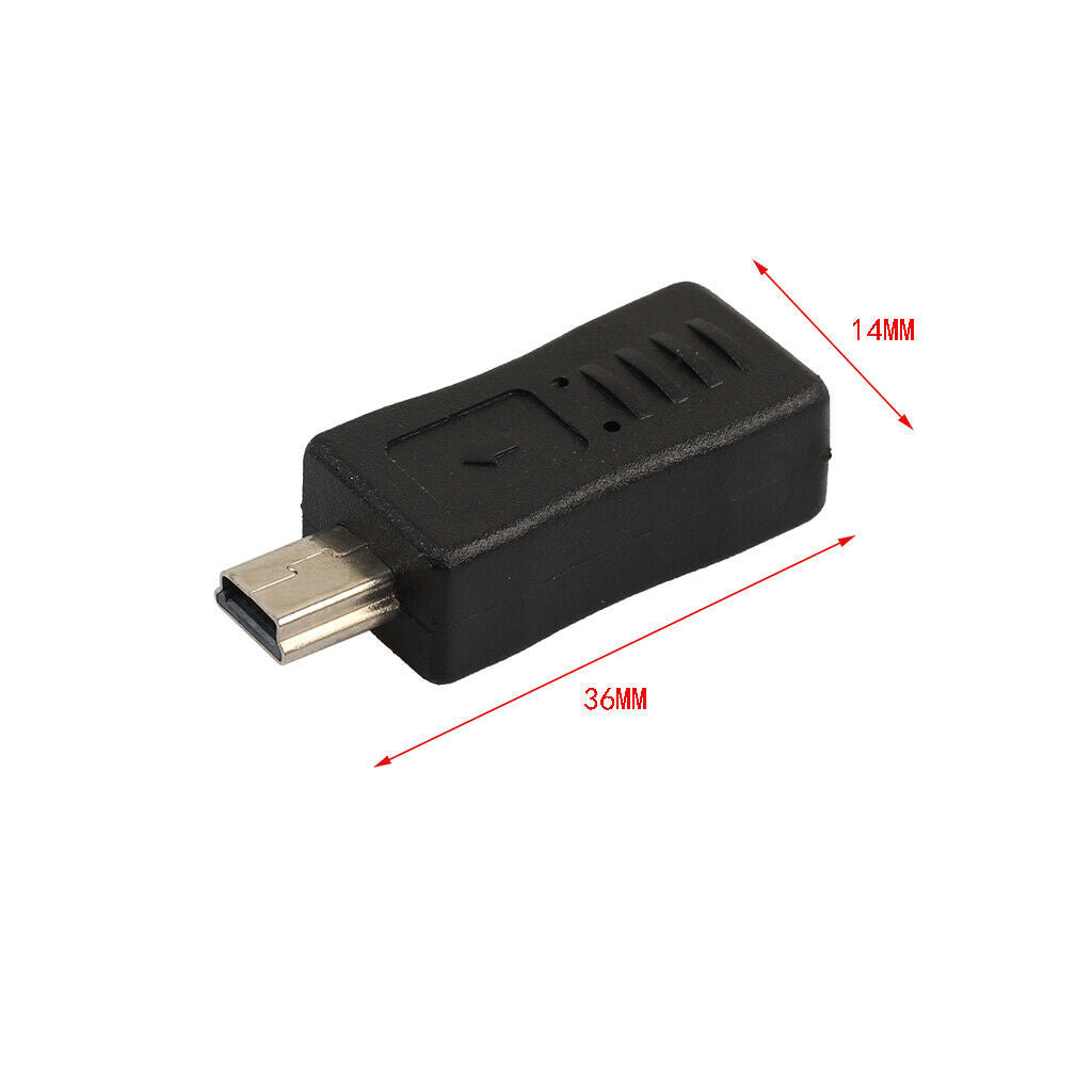 12Pcs/Set Micro USB, USB A, Mini 5Pin Adapter OTG For Android Tablet Phone