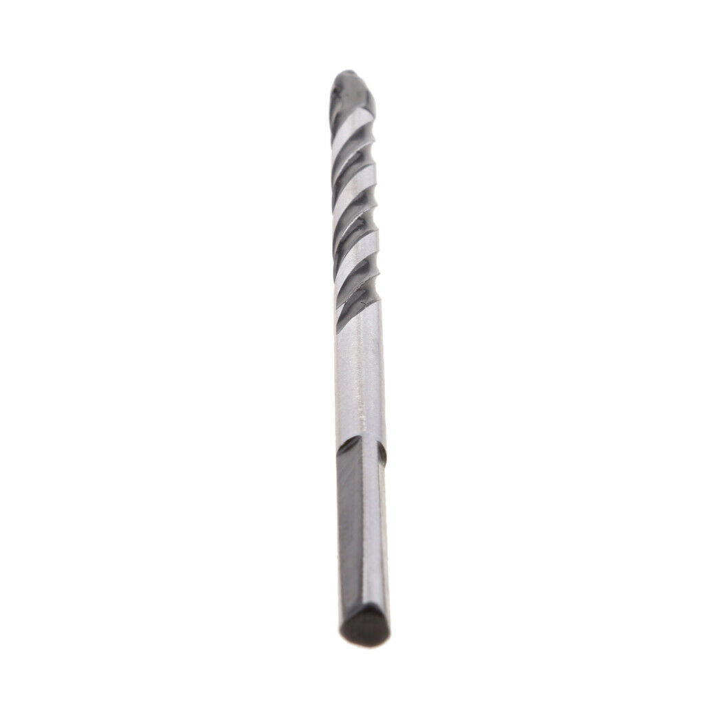 10 Pieces Cemented Carbide Drill Bits Metal Twist Drill Set Wood Tools 6mm