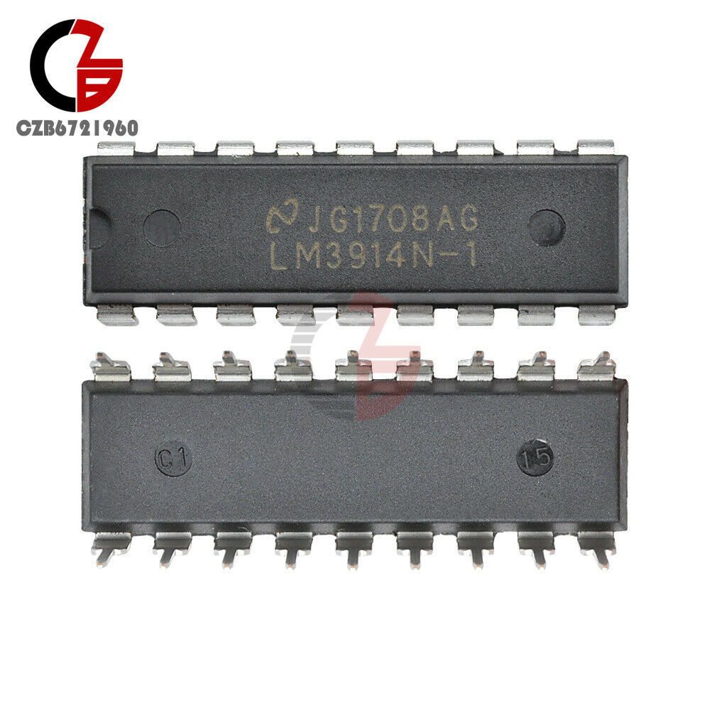 5pcs LED Display Driver IC NSC DIP-18 LM3914N-1 LM3914N-1/NOPB