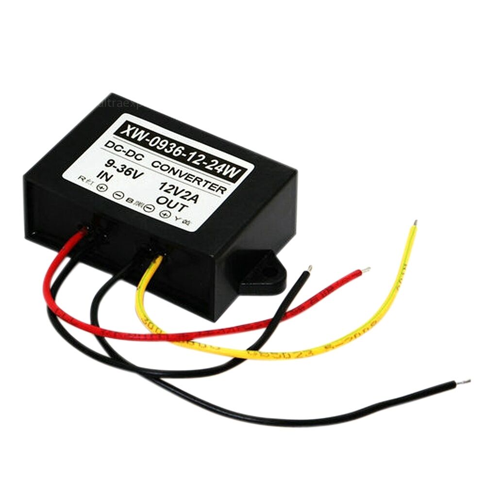 DC9V/36V To 12V 2A 24W Step Up/Down Power Supply Converter Regulator Module Hot