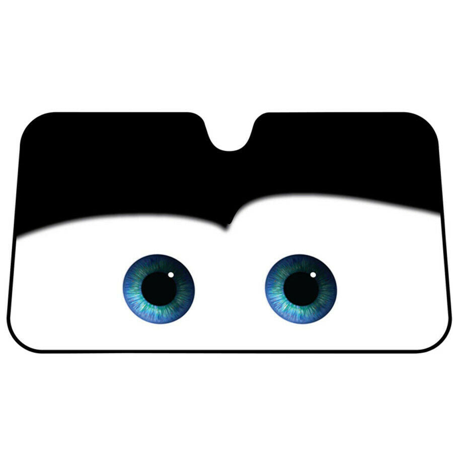 Aluminium Foil 130Ã—70CM Cartoon Window Foil Eye Pixar Heated Windshield Sunshade