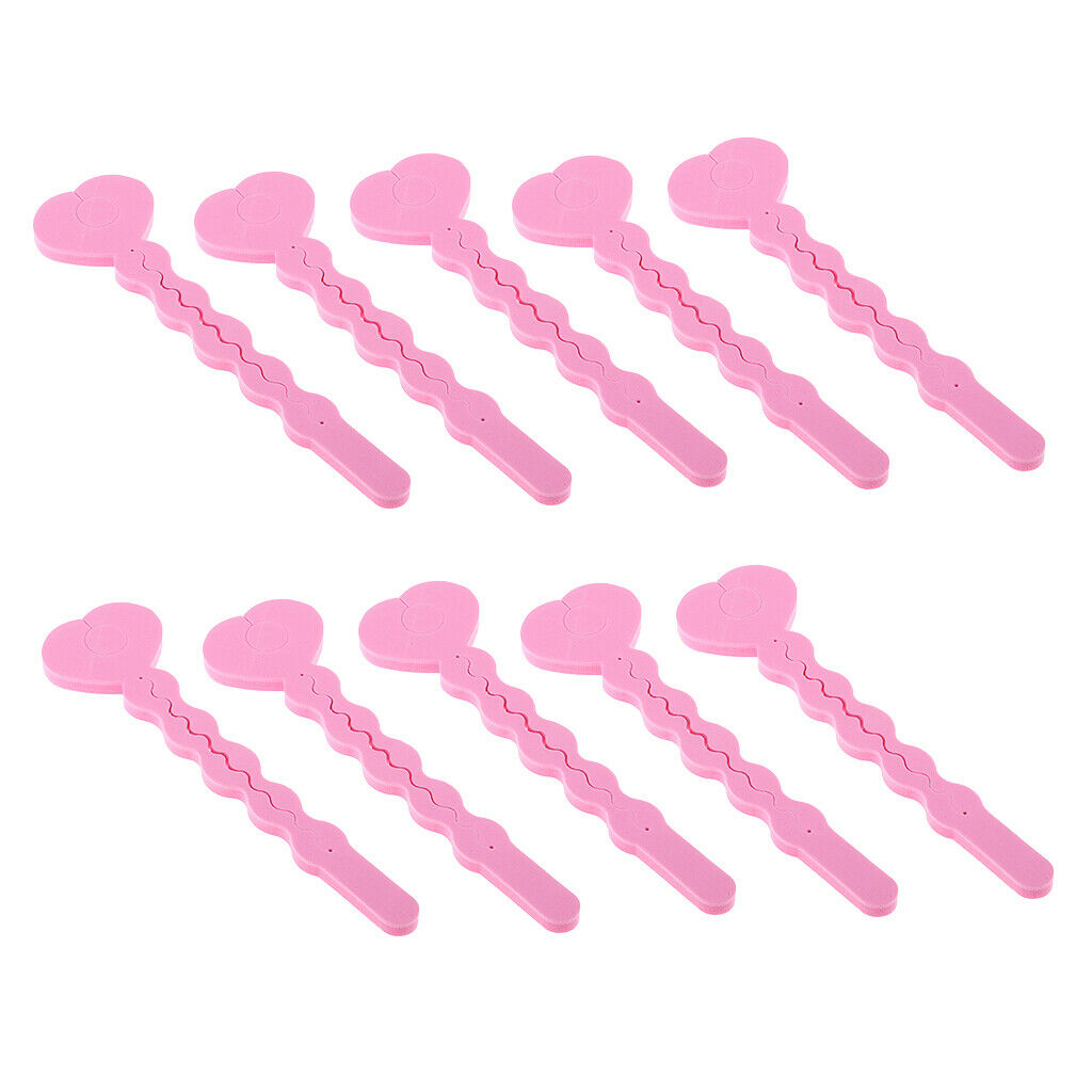 10 Pcs Sponge Foam Rollers Hair Curlers Bouncy Curls Style Tools Hair Design