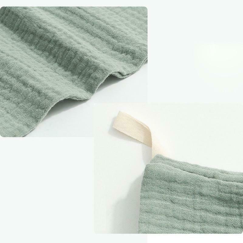 5 Pcs Towel Baby Facecloth Bath Towel Handkerchief Cotton Burp Cloth Washcloth