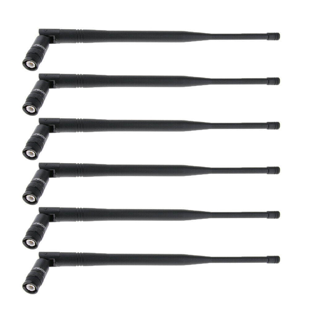 6 Set Practical Plastic Handheld Microphone Antenna Stable Signal, No Wire