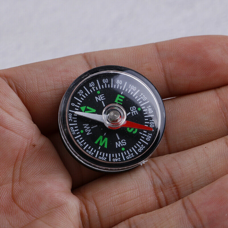 30mm Mini Compass Camping Hiking Outdoor Travel Navigation Wild Survival .l8