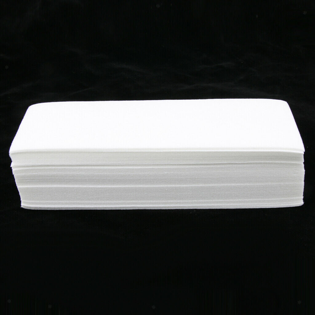 100Pcs Disposable Wax Strip Epilating Tape Depilatory Paper Nonwoven Wax Strip