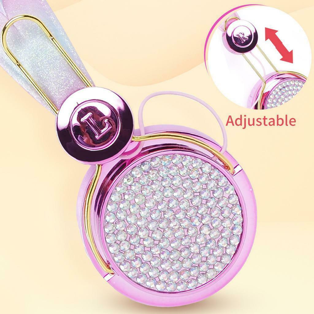 2Pcs Lovely Unicorn Glitter Kids Stereo Headphone for Girls Birthday Gift