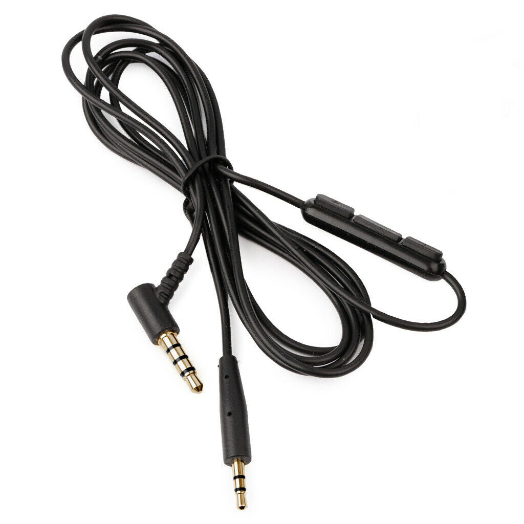 Audio Cable for Bowers Wilkins P5 Cable w Volume Control Microphone Aux Lead