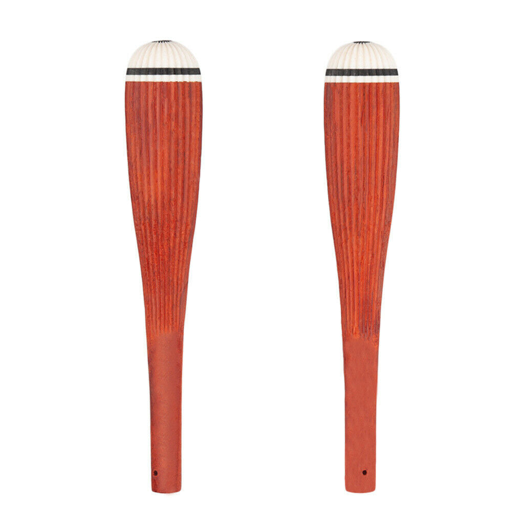 1 Pair Solid Platane Wood Erhu Shaft Axis Traditional Parts Accessories