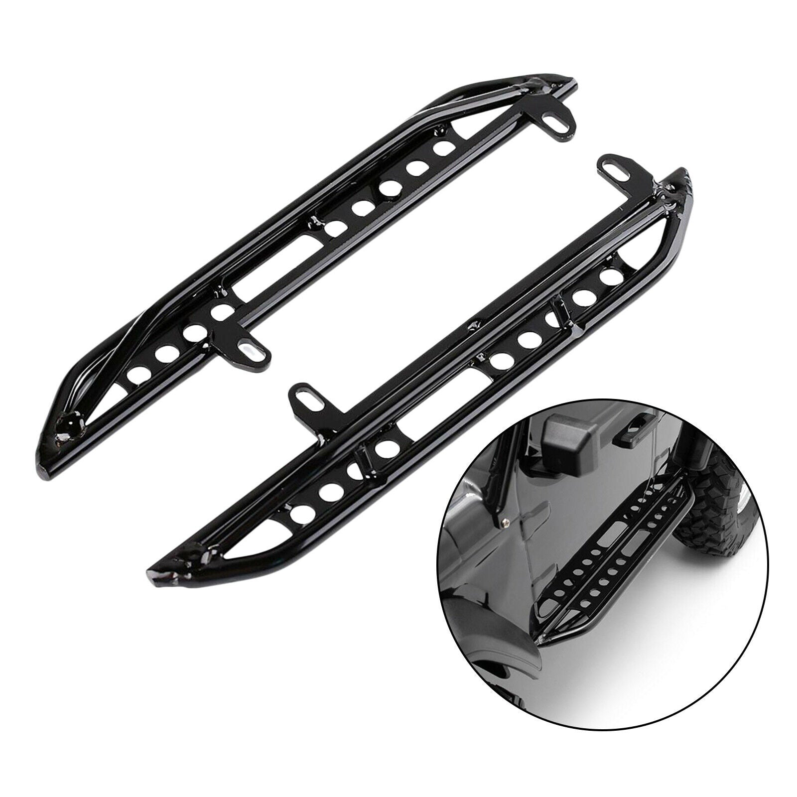 Side Pedal Plate for 1:10 Axial SCX10 III AXI03007 RC Crawler Car Parts