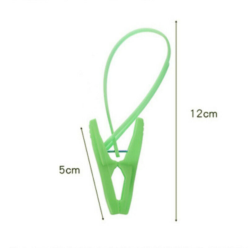 12pcs Plastic clothespins windproof clothes pegs Portable Bra Sock towel clipsSJ