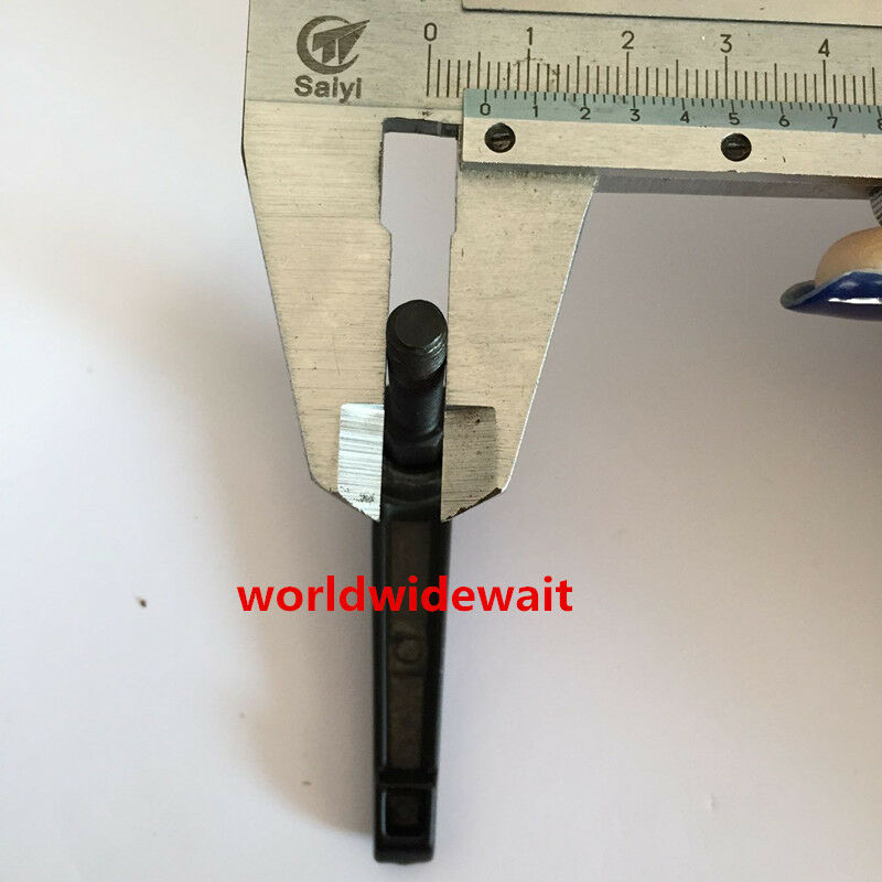 M6 x 25mm Thread Clamping Lever Adjustable Handle Black