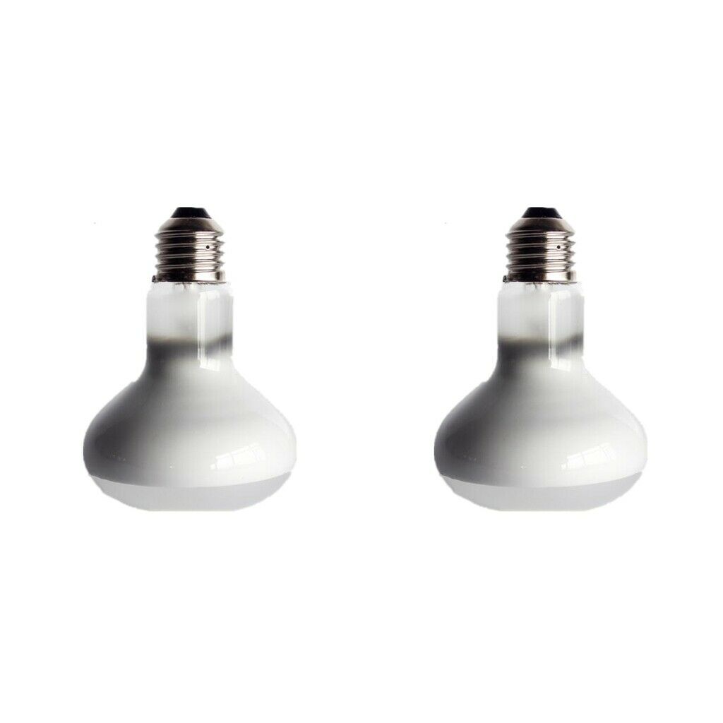 2x Reptile Daylight Basking Spot Lamp Heat Lighting Bulb Sun Light 50W/75W
