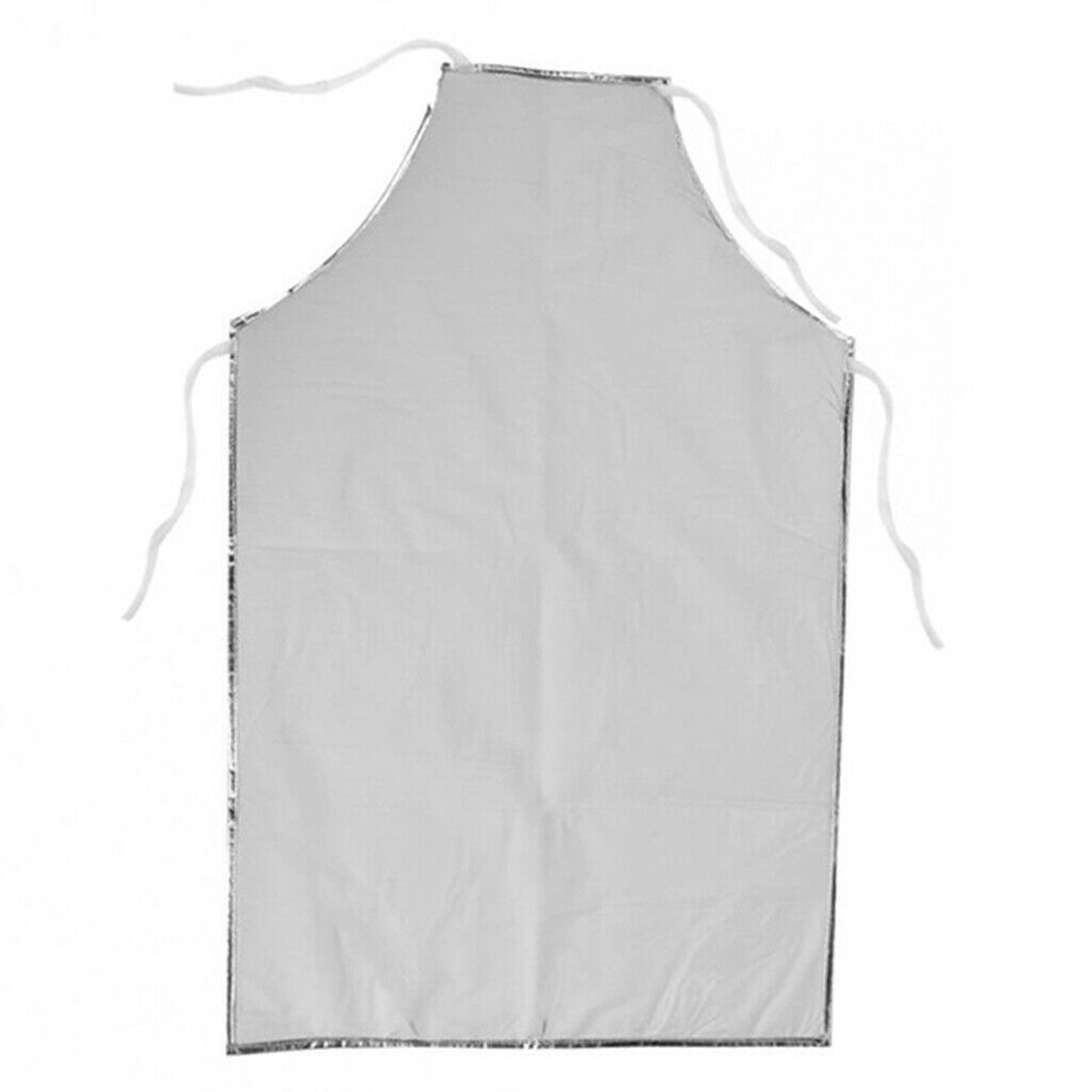 Aluminum Foil Heat Resistant Apron Safety Protection for Working Cooking