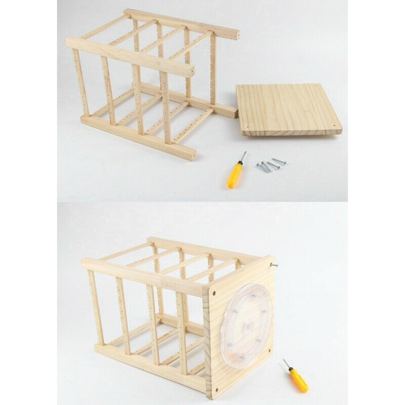 Rotating Ear Holder and Jewelry Organizer, 4 Tiers Jewelry Rack Display ClasO3Z4