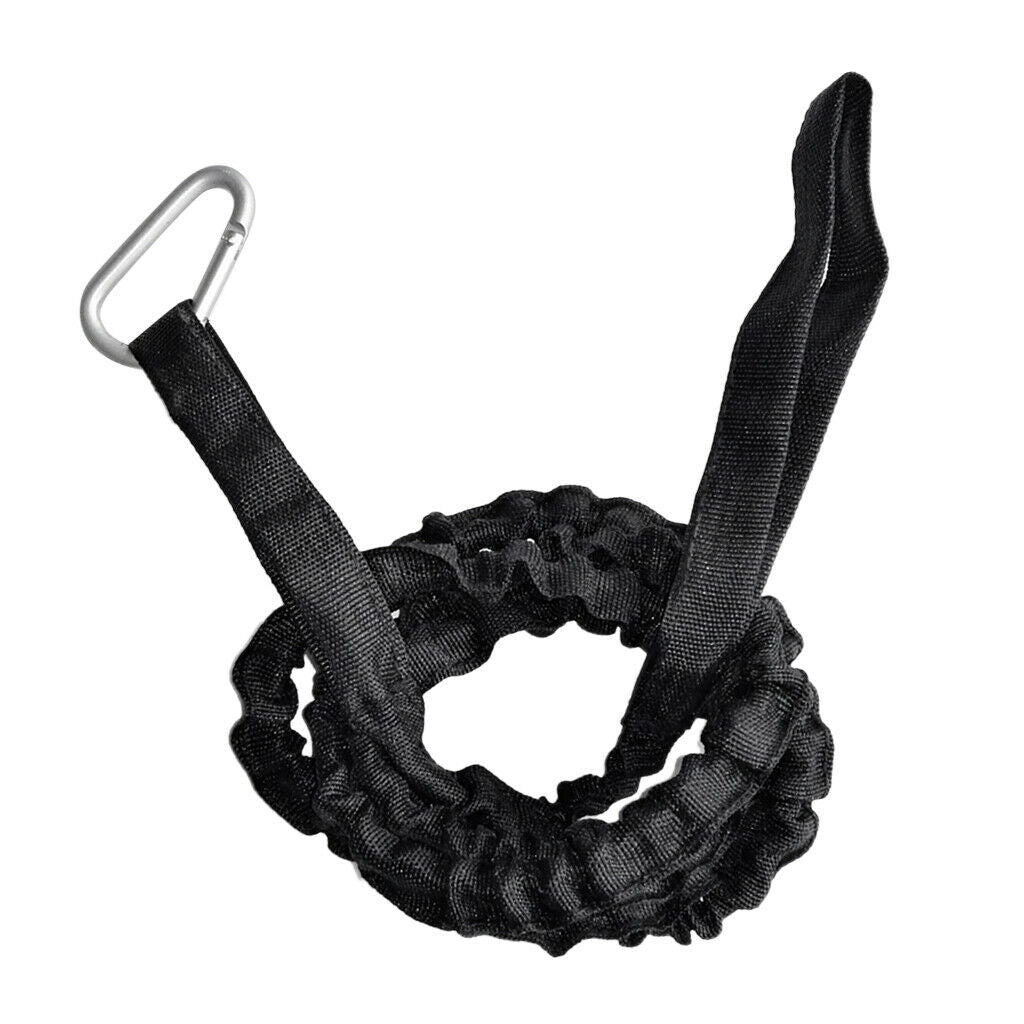 Set of 2 Durable Paddle Leash Inflatable Boat Safety Fishing Rod Keeper