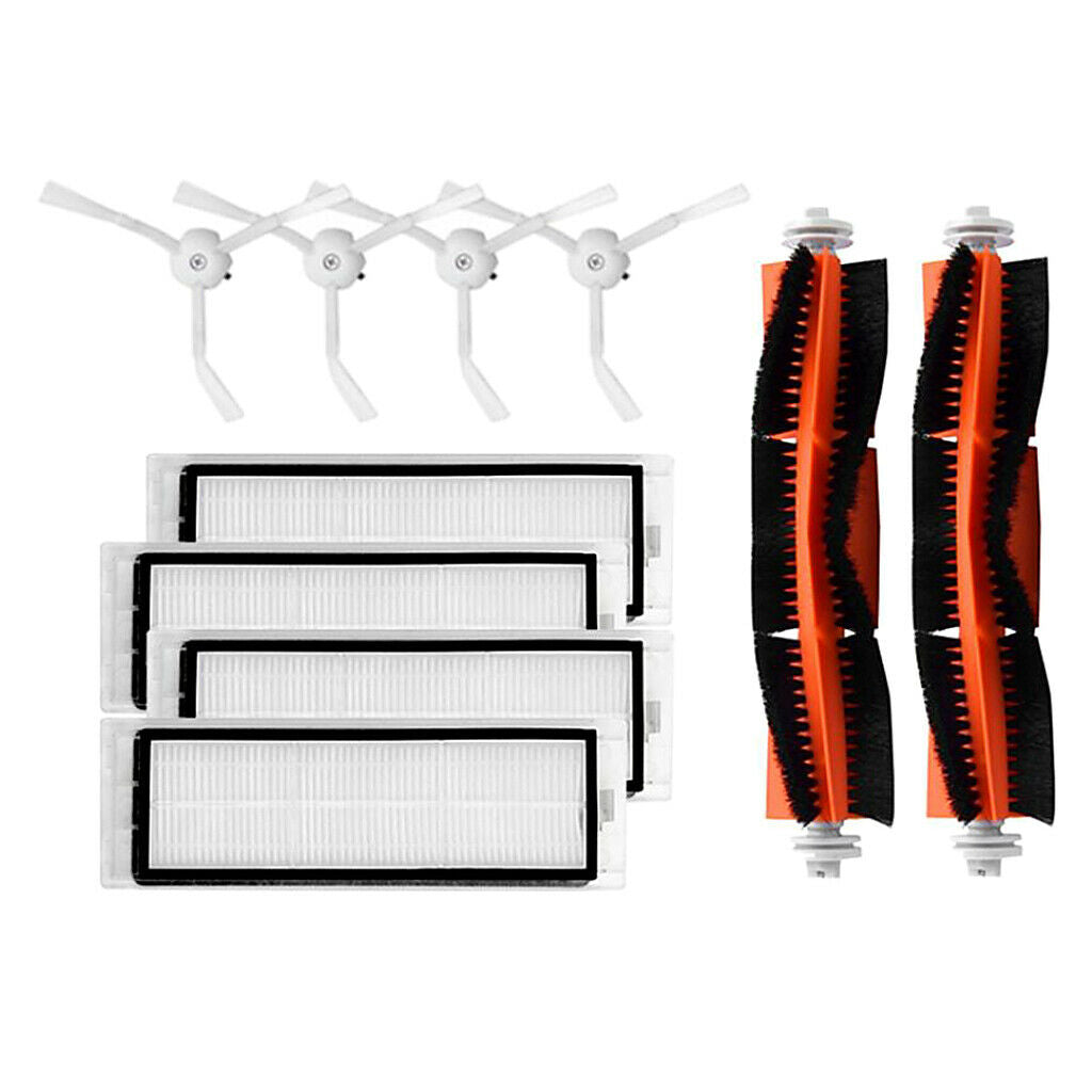 10pcs/set Vacuum Cleaner Accessories for  Mi Robot Brushes HEPA Filter