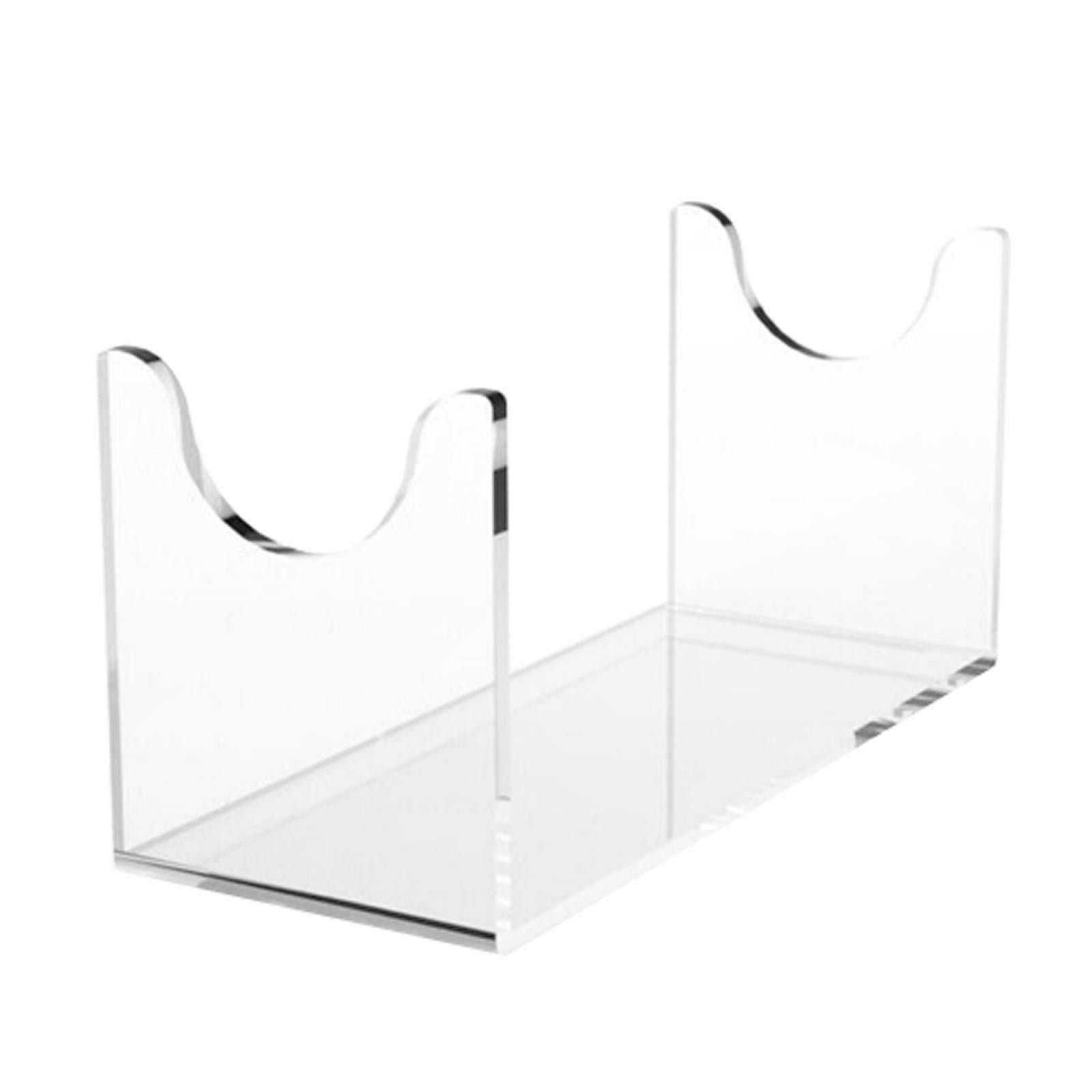 Clear Tabletop Horizontal Acrylic Display Rack Holder Stand for Lightsaber