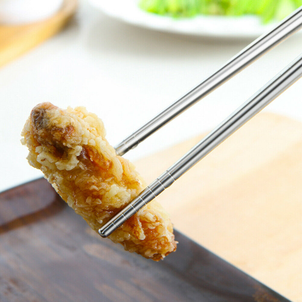 Stainless Steel Chopsticks Household Tableware Hot Pot Noodle Chopsticks Fried