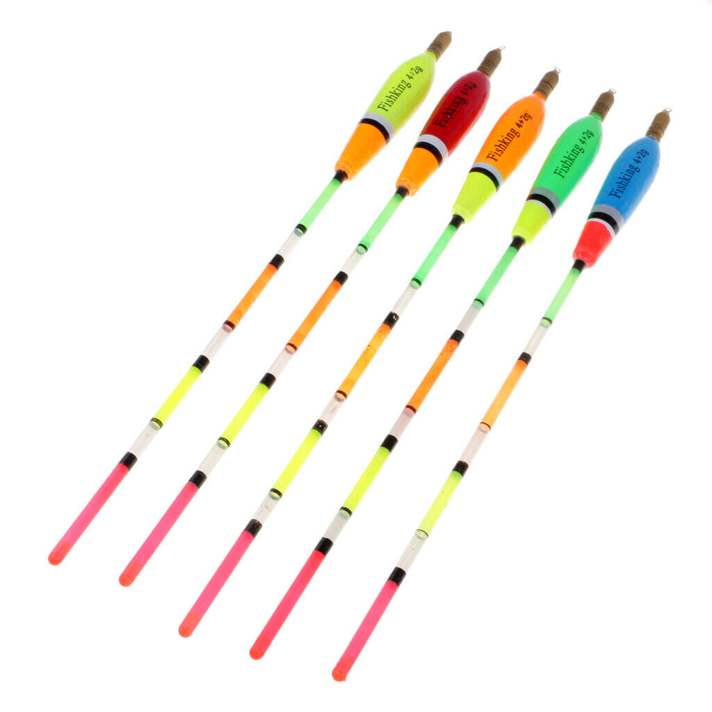 Fishing Buoy Bobbers Fishing Tackle Copper Head Vertical Fishing Floats Set