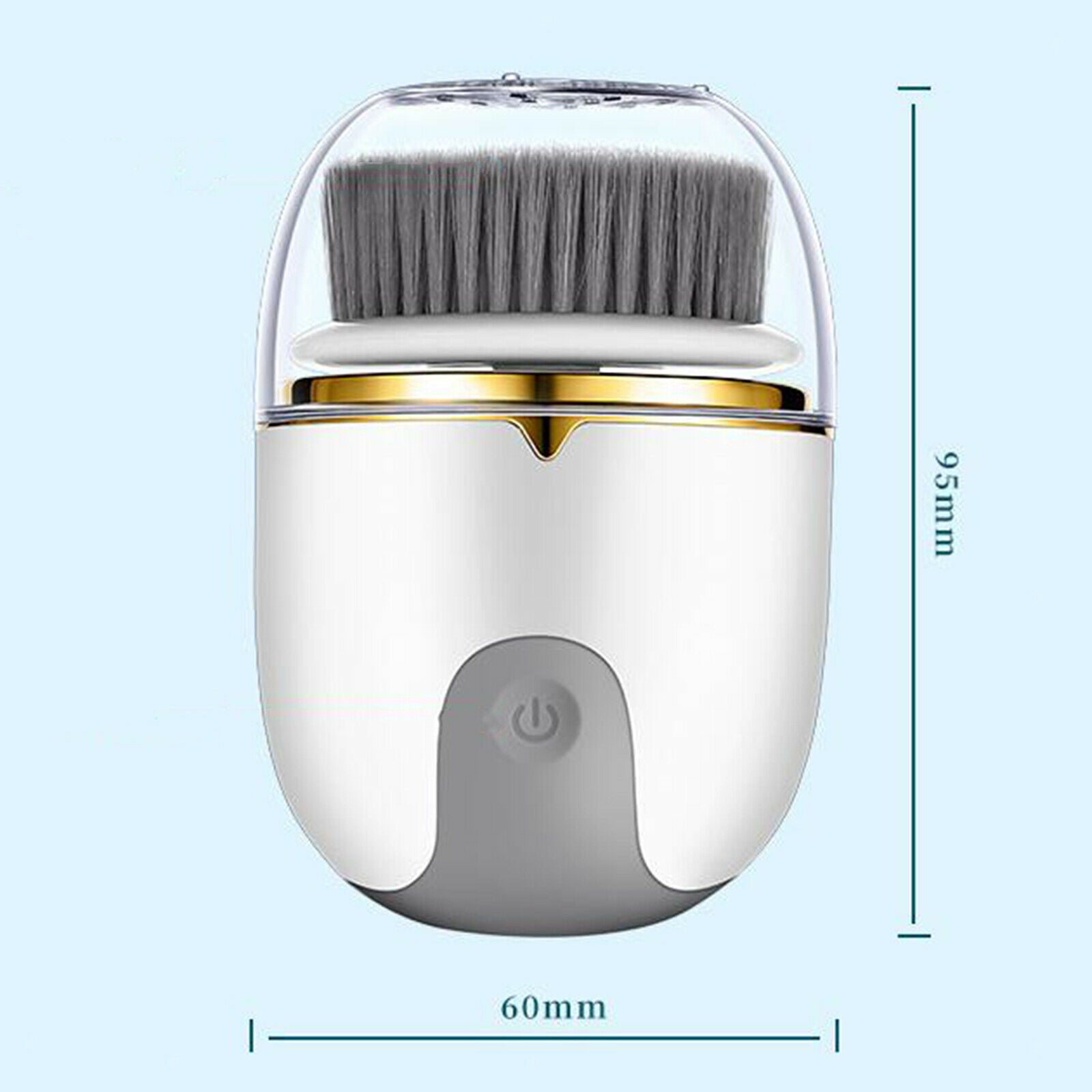 Portable Electric Facial Cleansing Brush Facial Scrubber SPA Face Cleansing