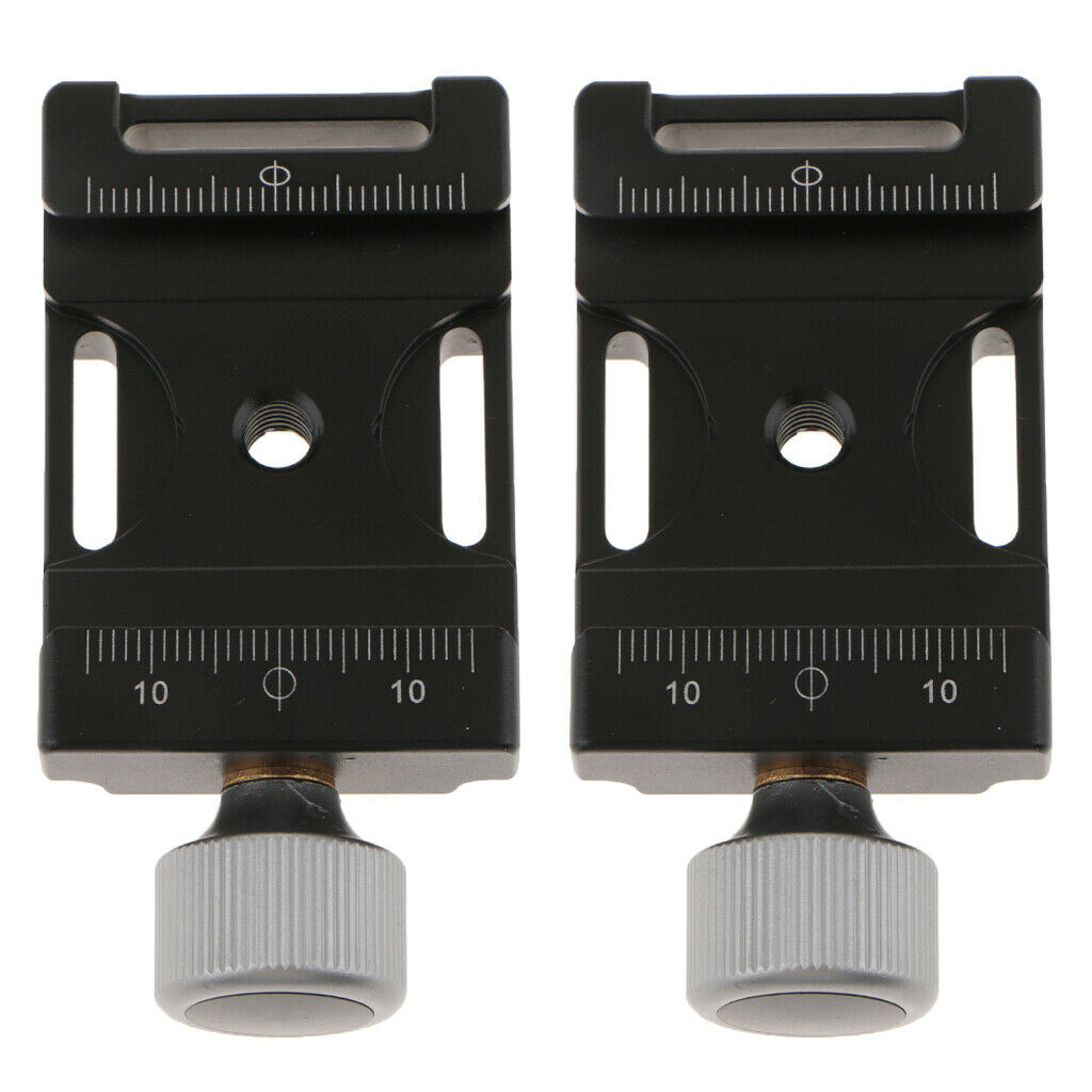 DC-38 Aluminum Quick Release Clamp With Arca-Swiss For Ball Head For 1/4